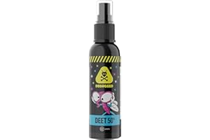 DEBUGGED DEET 50% Mückenspray & Zeckenspray - Mückenschutz für Tropen und Outdoor - Insektenschutz gegen Mücken, Moskitos & Zecken - 100ml