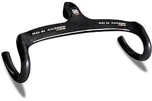 RXL SL Manubrio Integrato Carbonio 1-1/8" Bici Corsa 3K Lucido Drop Carbonio 28.6mm Interno 420-100mm