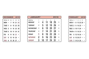 At-A-Glance 3SR 2014 Refill Calendar