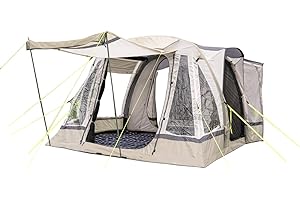 OLPRO Outdoor Leisure Products Loopo Breeze Sage & Chalk Inflatable Campervan Awning