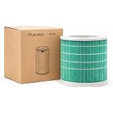 Purmed Xiaomi Smart Hava Temizleyicisi 4 Compact Uyumlu Hepa Filtre (Toxin-Smoke) - 4 Compact Hepa Filter (Yeşil)