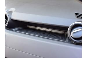 AUTOCOVR Copertura In Acciaio per DUSTER 2 II 2017 2018 2019 2020 Accessori - 1 Pezzo Emblema Cornice Targa Inox Metallo Spazzolato Interni Fatto Su Misura Decorazioni Tuning