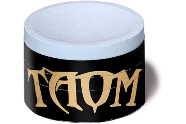 TAOM Pool Chalk 2.0 Craie pour Queue de Billard Unisexe, Bleu Clair