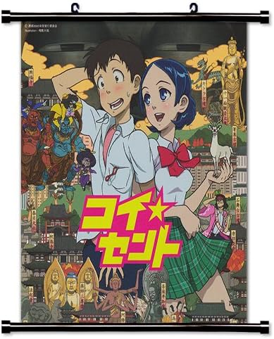 Coicent/Five Numbers (Koi Sento) Anime Fabric Wall Scroll Poster (32 x 35) Inches