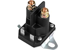 SOLLON Relais de Solénoïde de Démarreur 12V pour Trombetta 862-1241-211-12, Convient pour MTD Tracteur Tondeuse, Motoneige, Voiturette de Golf et Tracteur de Pelouse