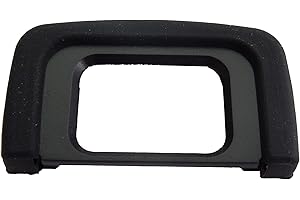 vhbw Oeilleton pour viseur Compatible avec Nikon D3100, D3200, D3300, D3400, D3500, D5000, D5100, D5200, D5300, D5500 Appareil Photo Reflex DSLR oculaire - Noir