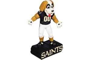 Team Sports America Evergreen Enterprises NFL New Orleans Saints Maskottchen DesignGartenstatue, Teamfarben, Einheitsgröße
