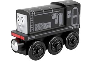 THOMAS & FRIENDS Thomas et Ses Amis Locomotive en Bois Diesel, Jouet pour Enfant, 2 Ans et Plus, Ggg35