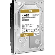 WD 4TB 内蔵型HDD WD4002FYYZ Western Digital WD4002FYYZ Hard Disk WD Gold di Classe Enterprise