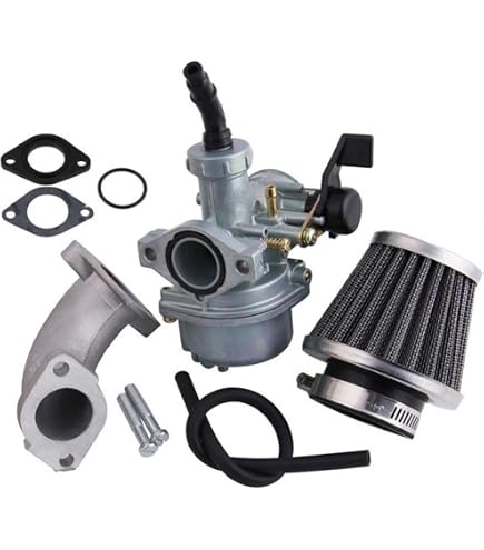 Kit Carburatore PZ19 Da 19mm Con Filtro Aria Per ATV E Quad 50cc-125cc, In Alluminio, Prestazioni Potenziate - 2