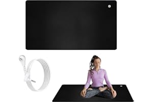 Ninnyi 40 * 60 cm Grounding Mat Earthing UK, Grounding Well Mats for Improved Sleep
