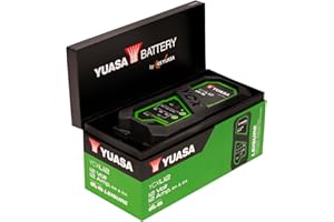 Yuasa YCXL12 de 12 V y 12 A Cargador Inteligente de batería para Furgoneta y Caravana