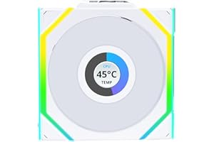 LIAN LI Li Uni Fan SL Wireless LCD 120 ARGB White | Ventilatore Involucro