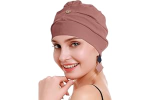 osvyo Copricapo per chemioterapia per donne che hanno perso i capelli a causa del cancro, in cotone, leggero