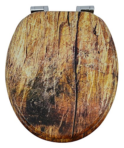 EISL Holzkern WC-Sitz RUSTIKAL mit Absenkautomatik, EDRU01SC