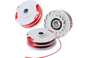 MUFUSHAN Replacement Strimmer Spool for Flymo,3 PCS Φ1.5mm 11m FLY021 513937190 Spool Line for Flymo,Strimmer Wire Compatible with Flymo Contour XT/500E/500 XT/Multi Trim/Power Trim/Mini Trim