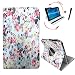Produktbild MPMAN MPQC1030 - Drehbare Tablet PC Schutztasche mit Standfunktion + Touch Pen – 10.1 Zoll Rosen 360_
