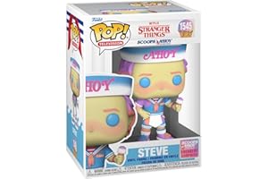 Funko Pop! TV: Stranger Things - Steve Harrington - Stranger Thingseve - (Scoops Ahoy) - Collectable Vinyl Figure - Gift Idea - Official Merchandise - Toys for Kids & Adults - TV Fans