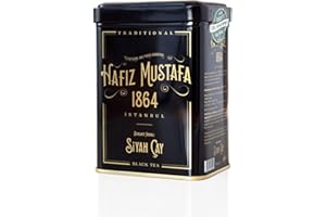 Hafiz Mustafa 1864 Istanbul, Anatolian Bergamot Flavoring Turkish Black Tea, Gift Ideas for Birthday, Christmas