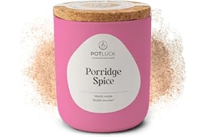‎POTLUCK GEWÜRZFREUNDE POTLUCK Gewürzfreunde POTLUCK I Porridge Spice I Würzmischung im Keramiktopf I 100g I Vegan, glutenfrei und mit natürlichen Inhaltsstoffen
