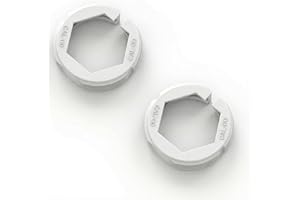 EVANELL Adattatore M30 per Valvola Termostatica Caleffi, Adattatore Per Testina Termostatica - Set di 2