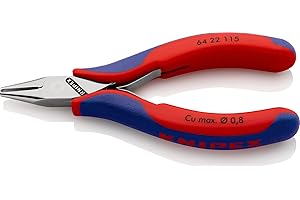 Knipex Pince coupante de devant pour l'électronique avec gaines bi-matière 115 mm 64 22 115