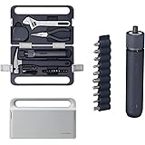 HOTO Elektro Akkuschrauber Werkzeug Set, Schraubendreher-Werkzeugsatz, hochwertiger Werkzeugsatz für Hausreparaturen
