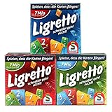  Schmidt Spiele Ligretto 12 Spieler - Vorteilspack (Blau + grün + Rot)