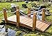 Teich-Brücke aus Holz für Gartenteich