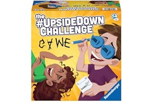 Ravensburger Upside Down Challenge Game - Fun Party Games for Adults and Kids Age 7 Years Up - 2 to 6 Players