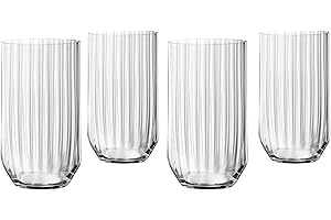 Spiegelau Linear 4940179 Lot de 4 verres à cocktail en cristal Passe au lave-vaisselle 445 ml