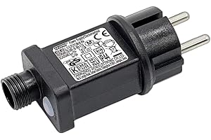 JnDee Ersättningsströmförsörjning, 31 V, 6 W, upp till 800 lysdioder, fungerar med de flesta spotlights, kransar och stalakti