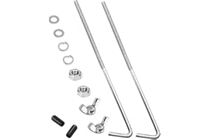 Greluma J Hook Batterihållare, M6*23cm(9")