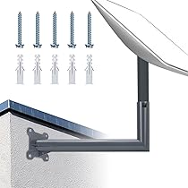 Supporto Parete In Alluminio Per Adattatore Ethernet Starlink - Design Elegante E Installazione Sicura