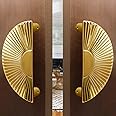 VOLO Main Door Handle/Door Handles for Main Door/Glass Door Handle/Pull Handles, for Home/Office/Hotels(Model- S-615) (Pack of 1 Set) (160 MM, PVD Gold)