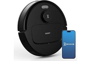 ECOVACS DEEBOT N20e Robot Vacuum Cleaner with Mop, 10000Pa Strongest Suction Robotic Vacuum, Anti-Hair Tangle, 350 Minutes Runtime, 20 mm Door Threshold Climbing, TrueMapping Intelligent Path Planning