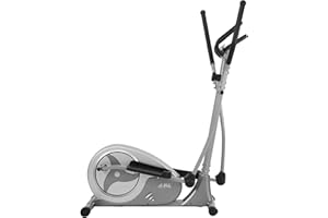 JLL FITNESS JLL Elliptical Cross Trainers - Magnetic Resistance Elliptical Fitness Cardio Workout with LCD Console, Adjustable Resistance Levels, Flywheel, Dual-action Handlebars, Transport Wheels
