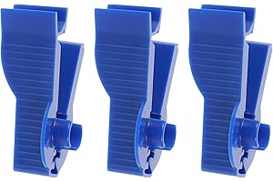 COHEALI Abdominal Blue Clips for Tubing 3Pcs Flow Control Clamps