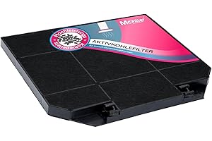 McFilter | 1x filtro de carbón activado para campana extractora EFF72, adecuado para Bosch 00668491, AEG 9029793636, Faber 112.0157.243, 003.953.51, NYTTIG FIL 650 - Filtro para campana extractora