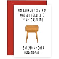 Biglietto Compleanno Romantico 'Ti Troverei Prima' - Per Coppie E Amore
