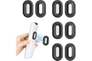 SoeUyd 4 Stück 2025 Superstark Magnetische Fernbedienung Halterung, Fernbedienung Halterung, Doppelmagnete Selbstklebend Universal - Fernbedienungs Wandhalterung Aufbewahrung für TV/Klimaanlagen