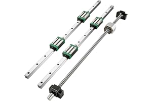VEVOR Guida di Scorrimento Lineare HGR20-1000mm per Kit CNC