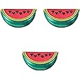 VALICLUD 3PCS Retro Stylish Personality Alloy Brooch Pin Fashion Jewelry Fashion Watermelon Shaped Brooch