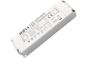 DEIFUA LED Trafo 12V 36W, AC 230V auf DC 12V 3000mA Transformator, 12V 3A Mini-Treiber Netzteil, Geeignet für den Fahren von MR11 G4 MR16 GU5.3 LED-Lampen und LED-Streifen, kein LED-Flimmern