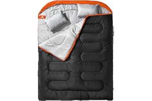 MEREZA Sleeping Bags XL for Mens Double Sleeping bag Adult Wide Sleeping Bag for Camping Big and Tall Sleeping Bags Large 2 Person Sleeping bag King Size Warm Cold Weather
