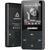 MP3 Player Bluetooth HiFi Sound, Mini MP3 Player with FM Radio, MP3 Player Bluetooth Headphones Included, MP3 Player Can Be I