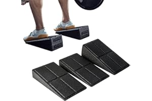 LARA STAR Klin do przysiadów, regulowany, antypoślizgowy, rampa do przysiadów, martwy ciąg, klin, rozciągacz do łydki, siła do przysiadów i martwego ciągu