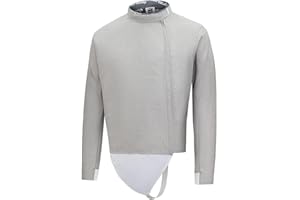 DJJYCTNM Veste de Sabre Électrique D'escrime, Lame de Sabre en Acier Inoxydable pour Hommes et Femmes, Non Lavable (Color : Right Hand, Size : 48#)