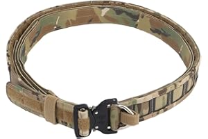 AMOC WOSPORT MOLLE Tactical Battle Belts, MOLLE Taktischer Gürtel mit Schnellverschluss-Metallschnalle