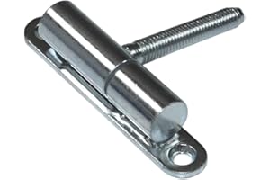 SN-TEC Universal Reparatur Renovierungs Band K 3172 WF für Türen und Fenster, DIN Links/Rechts verwendbar, Wartungsfreie Gleitlagertechnik (2, Verzinkt)